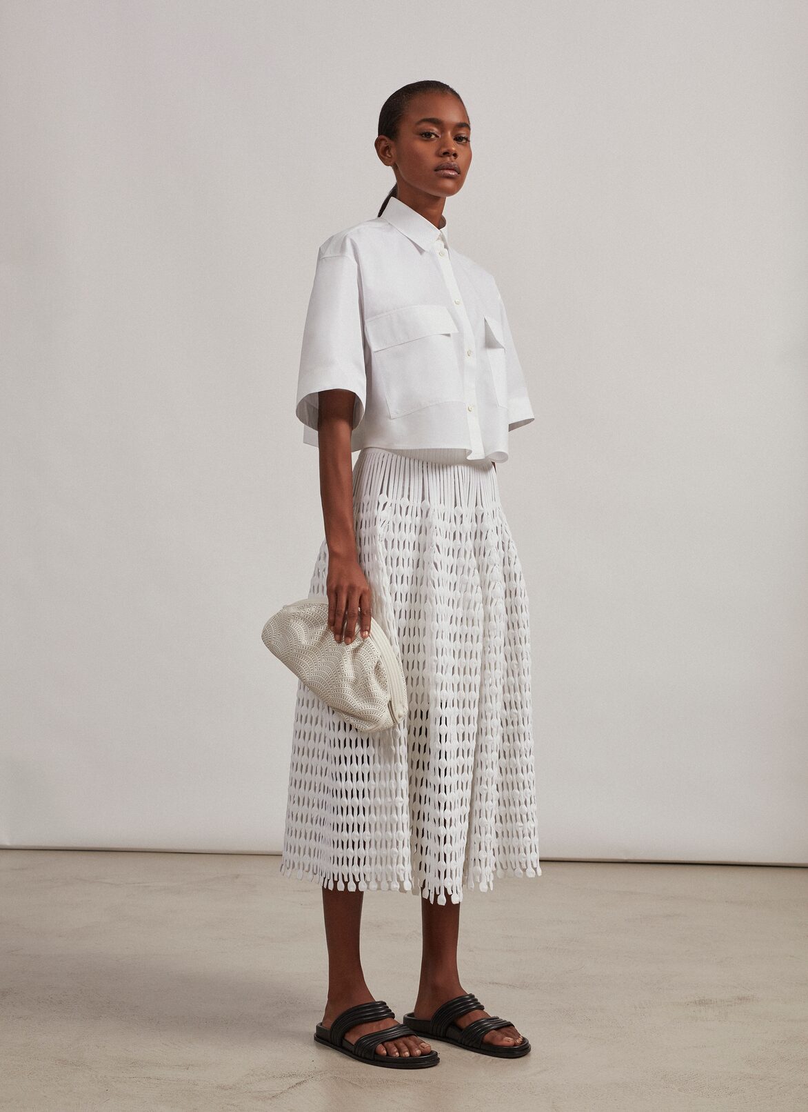 Wallet ALAÏA WHITE WALLET